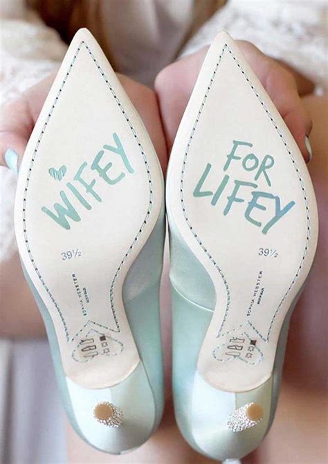 quirky wedding shoes